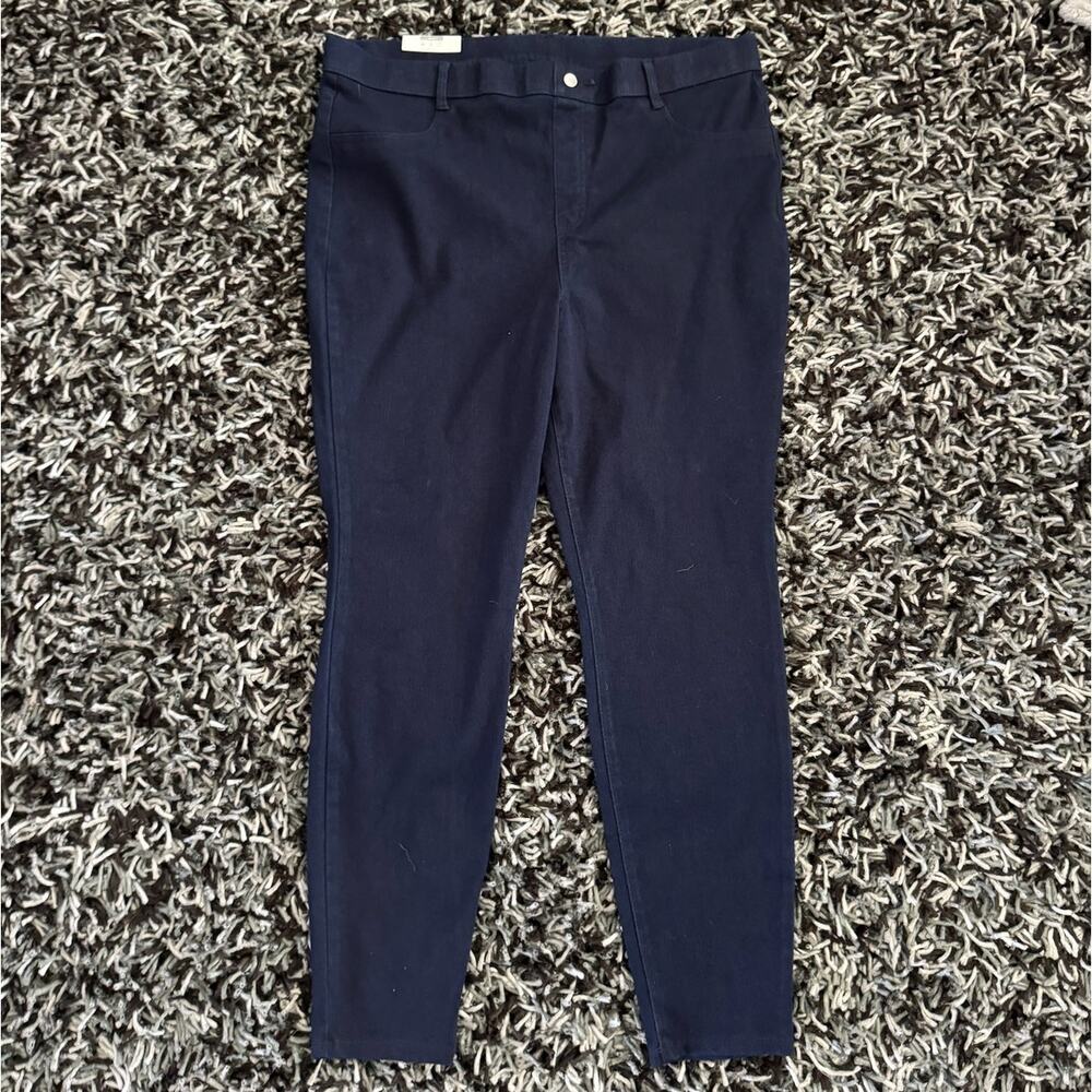 Time and Tru Dark Wash High Waist Skinny Jeggings - XXL (20)